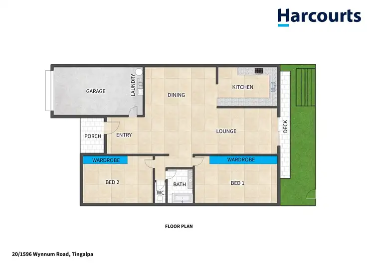 Floorplan of Homely unit listing, 20/1596 Wynnum Road, Tingalpa QLD 4173