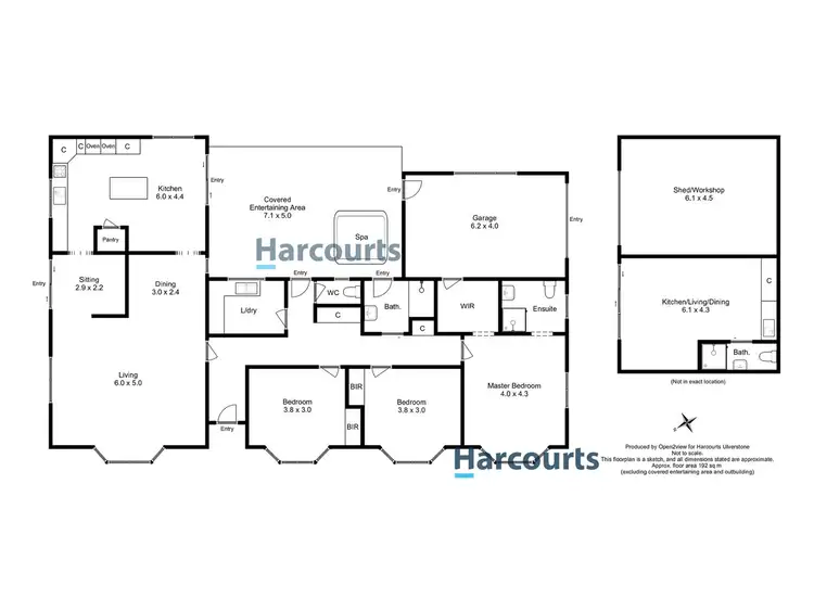 Floorplan of Homely house listing, 25 - 27 River Road, Ambleside TAS 7310