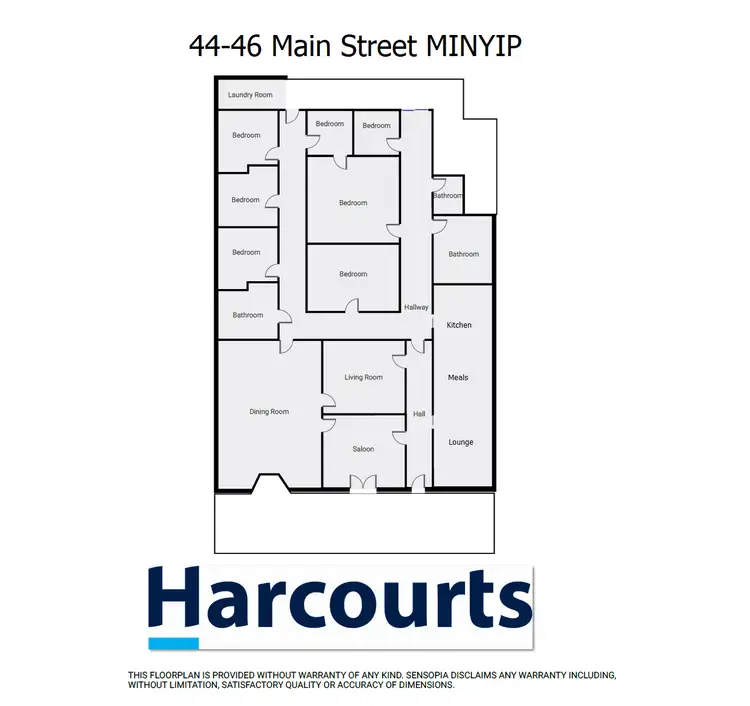 Floorplan of Homely house listing, 44-46 Main Street, Minyip VIC 3392