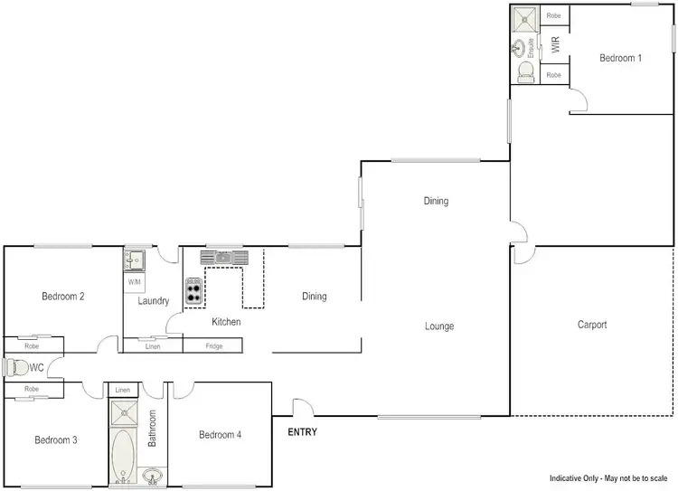 Floorplan of Homely house listing, 38 Adamson Avenue, Gillen NT 870