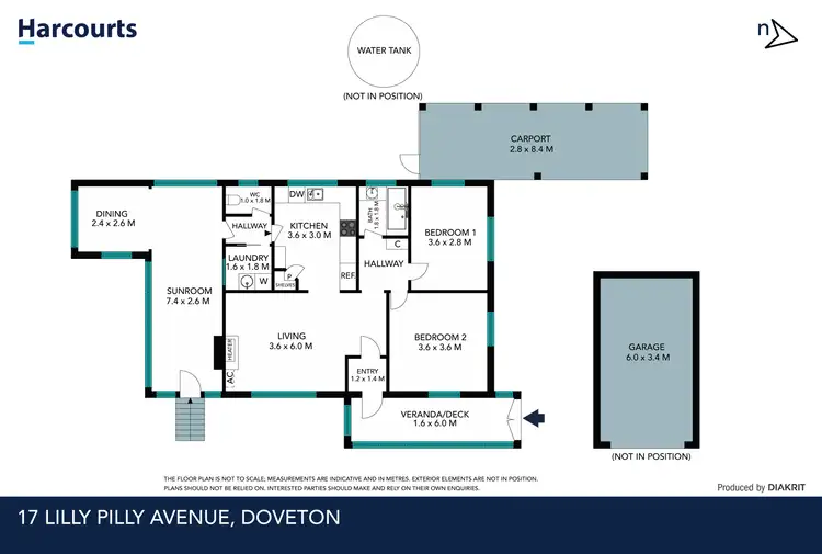 Floorplan of Homely house listing, 17 Lilly Pilly Avenue, Doveton VIC 3177