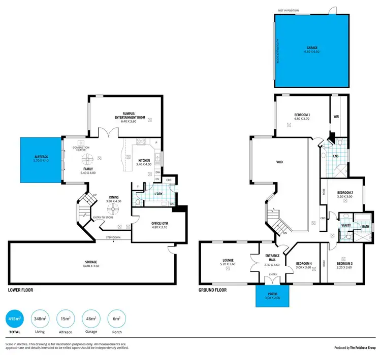 Floorplan of Homely house listing, 19 Skylark Close, Flagstaff Hill SA 5159
