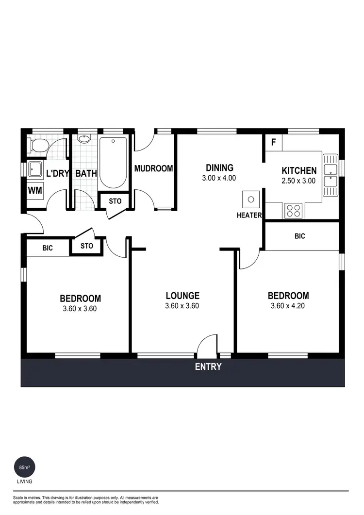 Floorplan of Homely house listing, 59 Rosemary Street, Goolwa Beach SA 5214