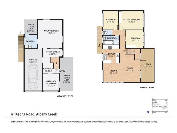 Floorplan of Homely house listing, 41 Keong Road, Albany Creek QLD 4035