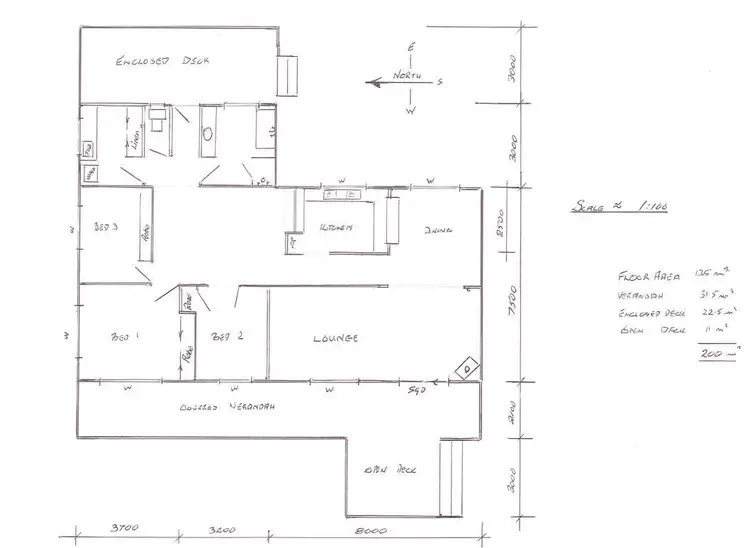 Floorplan of Homely house listing, 6 Jaycee Avenue, Currie TAS 7256