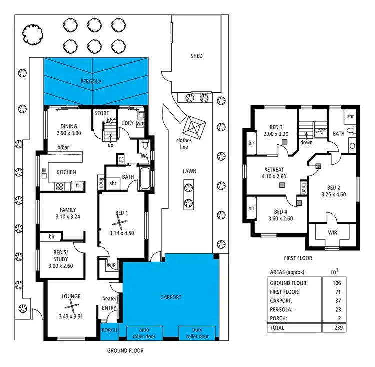 Floorplan of Homely house listing, 17 Sampson Crescent, Old Reynella SA 5161