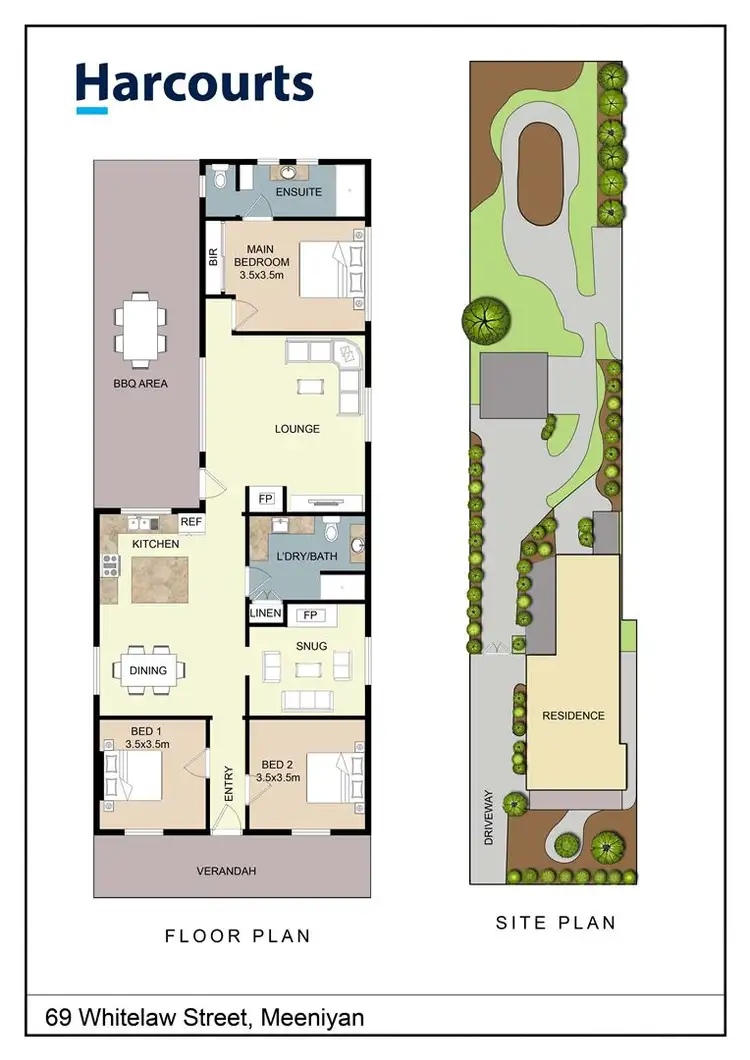Floorplan of Homely house listing, 69 Whitelaw Street, Meeniyan VIC 3956