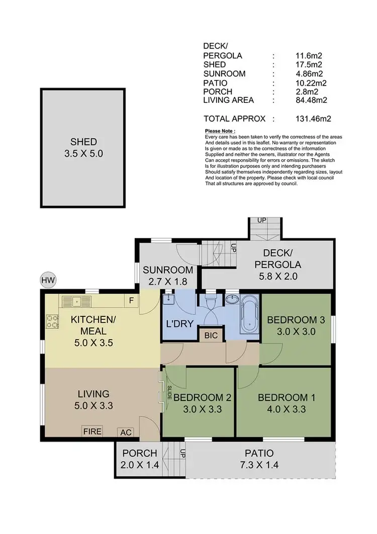 Floorplan of Homely house listing, 15a Hill Street, Mount Barker SA 5251
