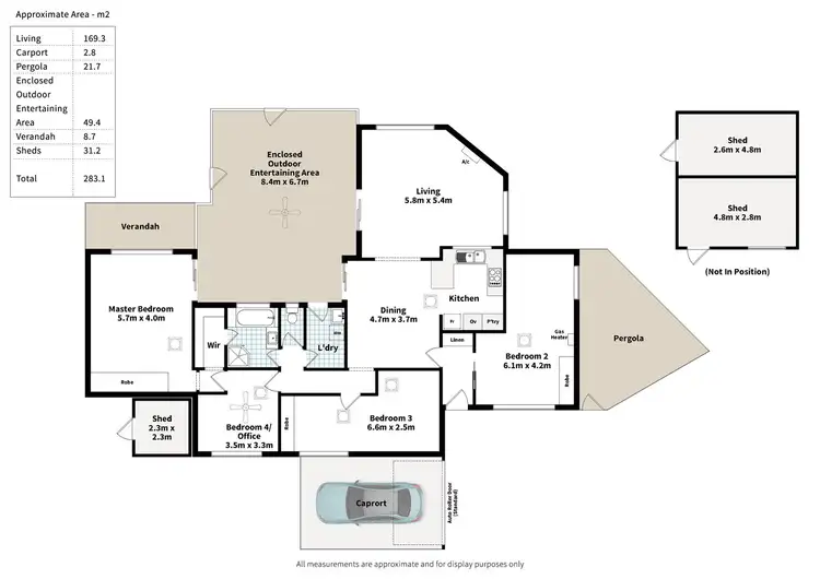 Floorplan of Homely house listing, 12 Doulton Drive, Trott Park SA 5158