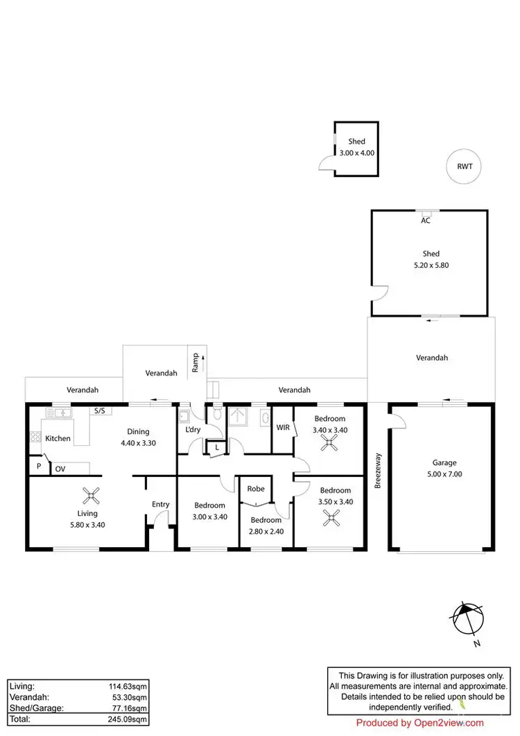 Floorplan of Homely house listing, 31 Second Street, Minlaton SA 5575