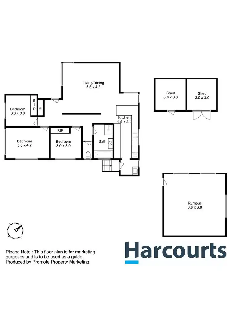 Floorplan of Homely house listing, 19 Dempster Street, Claremont TAS 7011