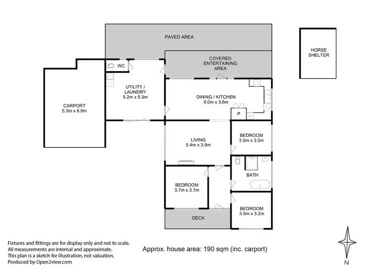 Floorplan of Homely house listing, 38 Coal Mine Road, Gardners Bay TAS 7112