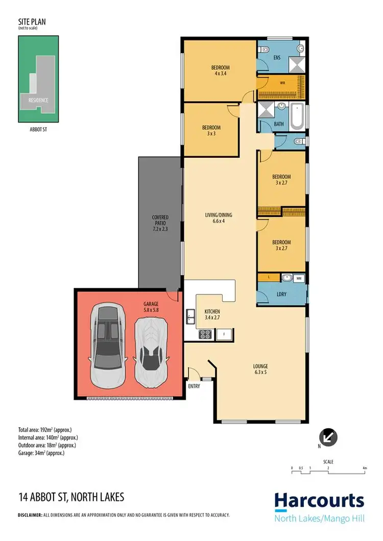 Floorplan of Homely house listing, 14 Abbot Street, North Lakes QLD 4509