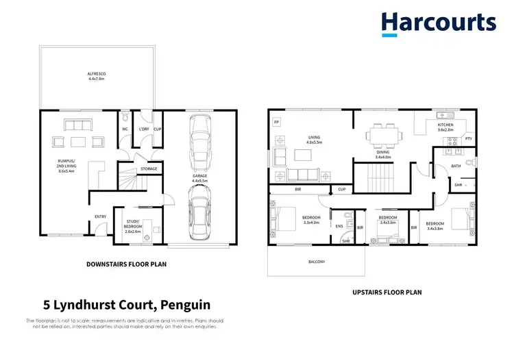Floorplan of Homely house listing, 5 Lyndhurst Court, Penguin TAS 7316