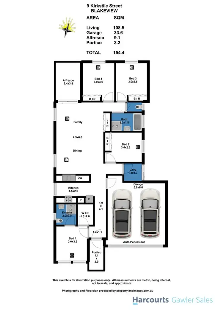Floorplan of Homely house listing, 9 Kirkstile Street, Blakeview SA 5114
