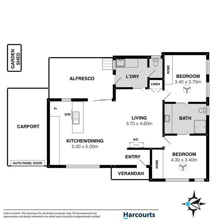Floorplan of Homely house listing, 107/1 Banfield Road, Goolwa North SA 5214