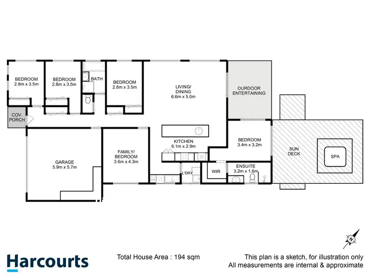 Floorplan of Homely house listing, 18 Port View Drive, Port Huon TAS 7116