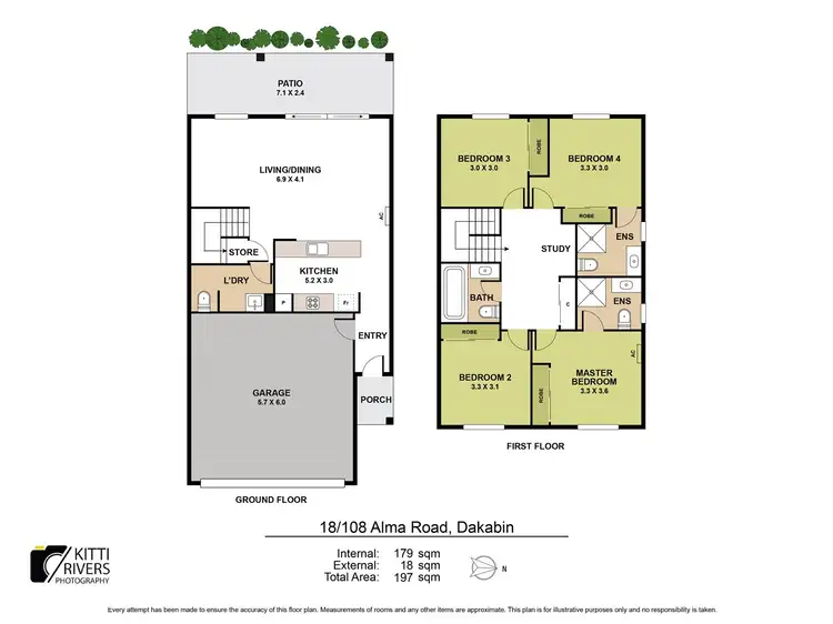 Floorplan of Homely townhouse listing, 18/108 Alma Road, Dakabin QLD 4503