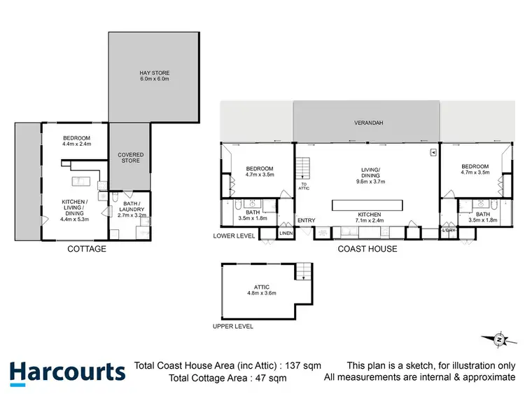 Floorplan of Homely house listing, 32 Gourlays Road, Lymington TAS 7109