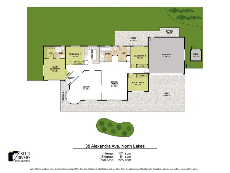 Floorplan of Homely house listing, 38 Alexandra Avenue, North Lakes QLD 4509