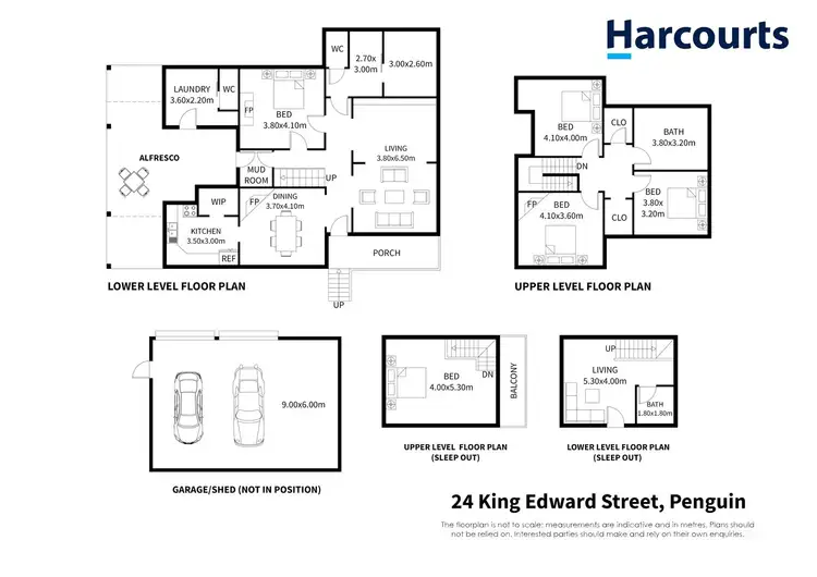 Floorplan of Homely house listing, 24 King Edward Street, Penguin TAS 7316