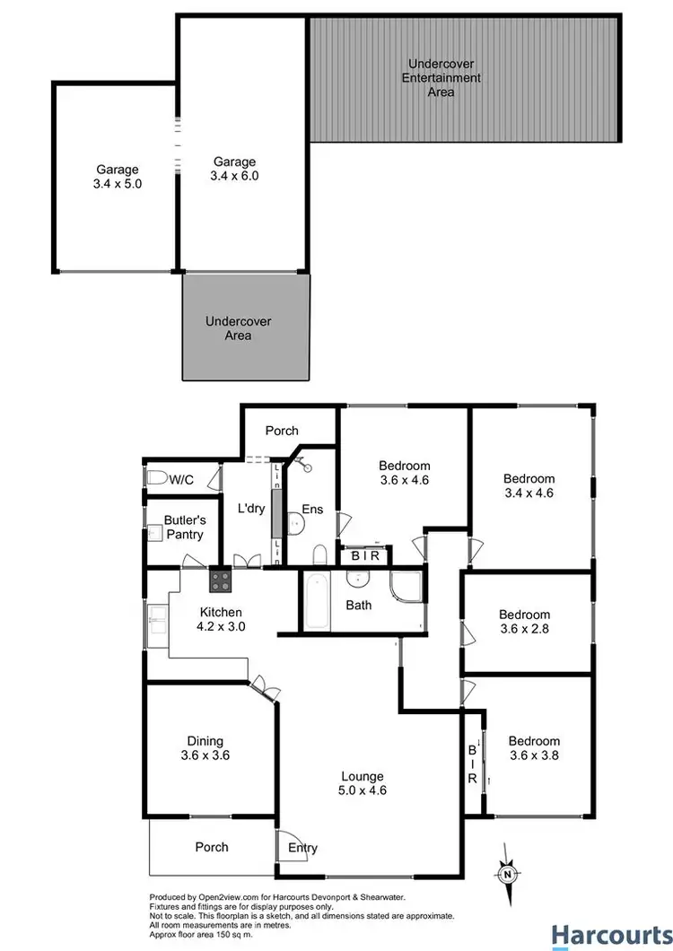 Floorplan of Homely house listing, 111 Parker Street, Devonport TAS 7310