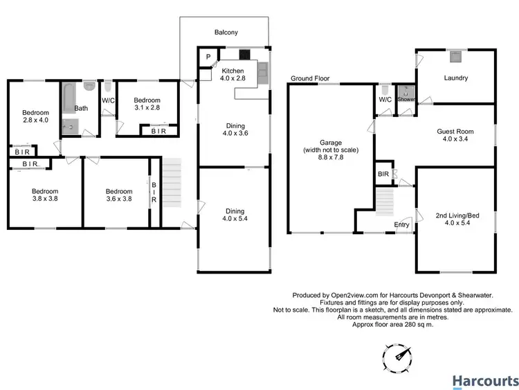 Floorplan of Homely house listing, 33 Leighlands Avenue, Ulverstone TAS 7315