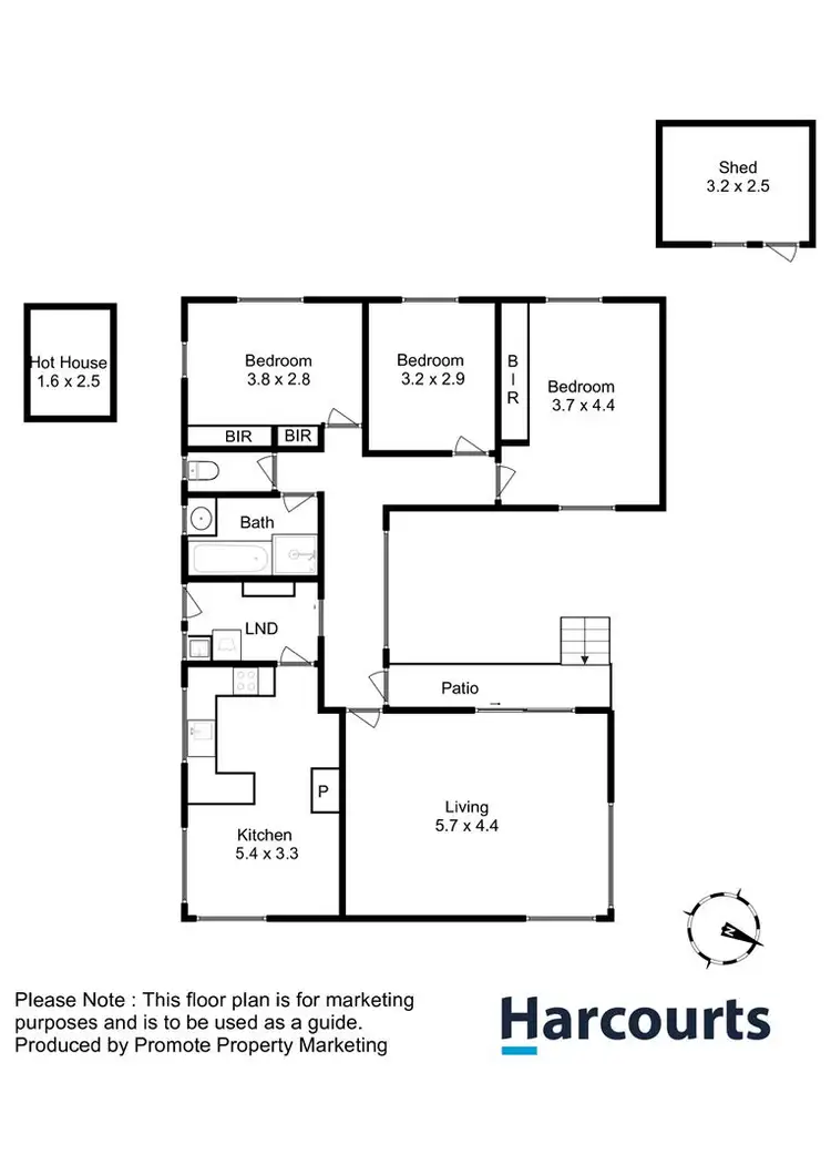 Floorplan of Homely house listing, 10 Pinaroo Court, Howrah TAS 7018