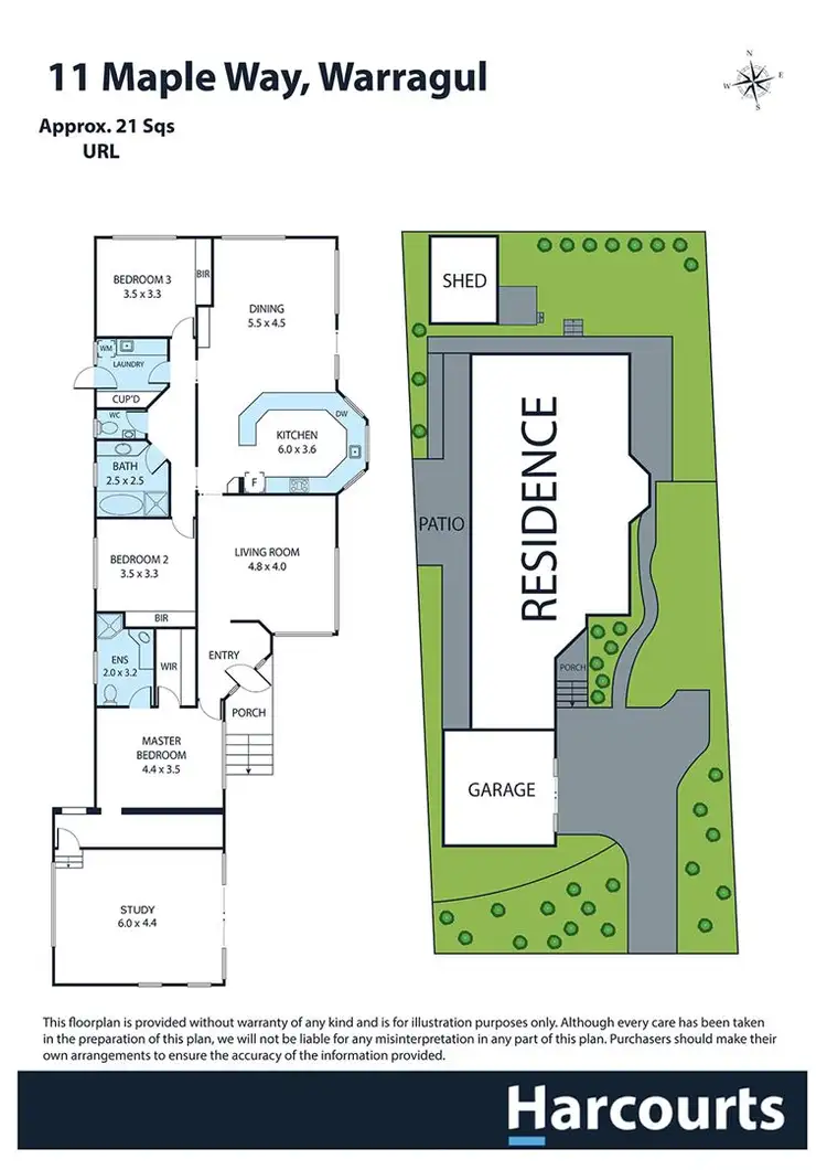 Floorplan of Homely house listing, 11 Maple Way, Warragul VIC 3820