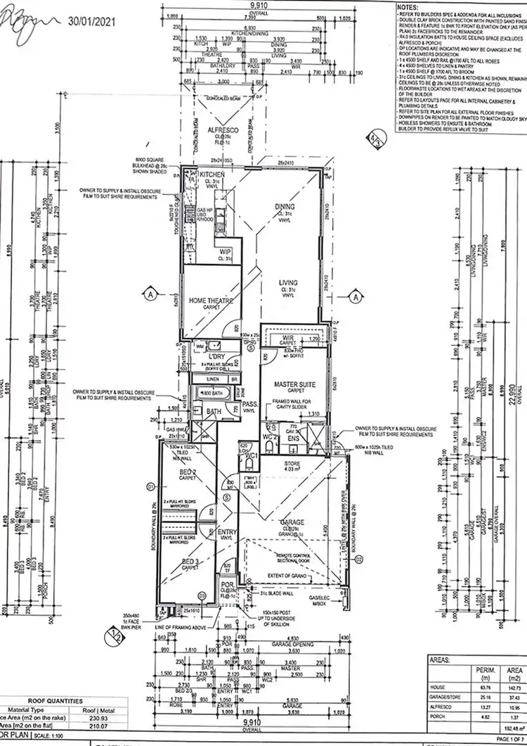 Floorplan of Homely house listing, 27 Aquinnah Way, Wellard WA 6170