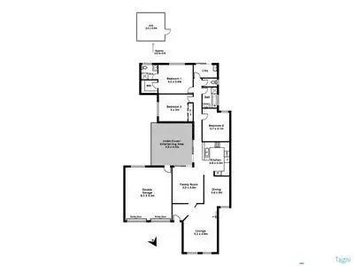 Floorplan of Homely house listing, 54 Swallow Drive, Flagstaff Hill SA 5159