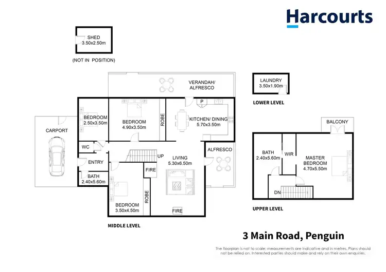 Floorplan of Homely house listing, 3 Main Road, Penguin TAS 7316