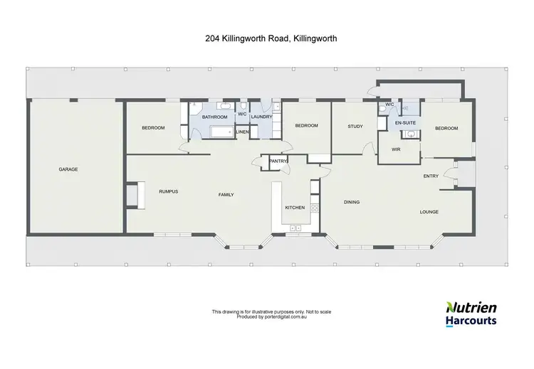 Floorplan of Homely rural property listing, 204 Killingworth Road, Yea VIC 3717