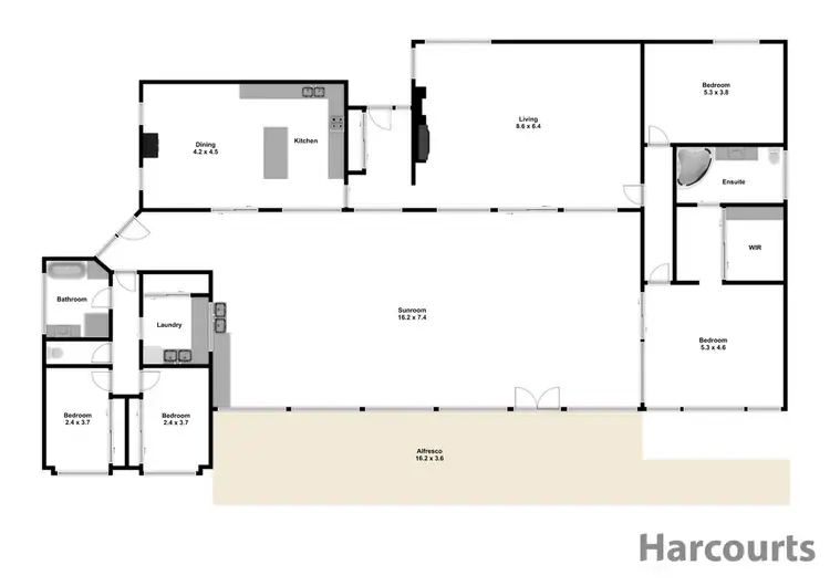 Floorplan of Homely rural property listing, 39 Moir Road, Trafalgar East VIC 3824