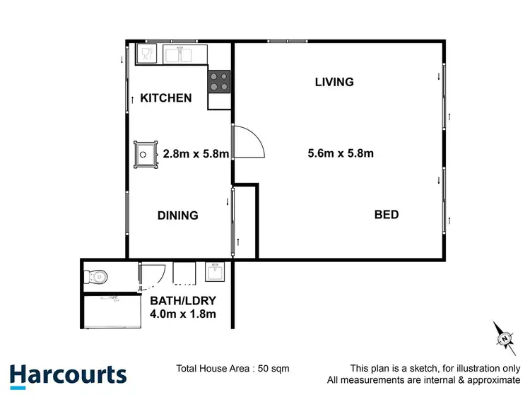 Floorplan of Homely land listing, 50 Wolfes Road, Gardners Bay TAS 7112