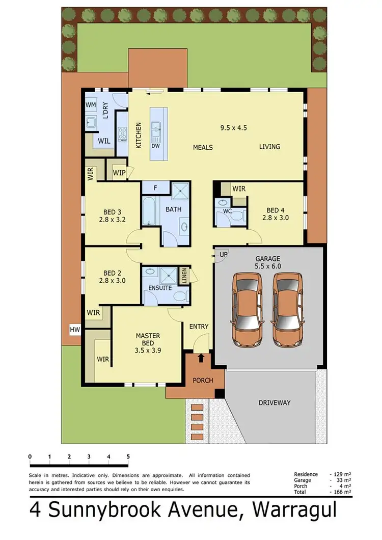 Floorplan of Homely house listing, 4 Sunnybrook Avenue, Warragul VIC 3820
