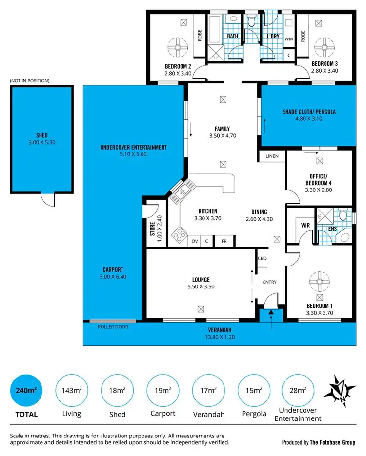 Floorplan of Homely house listing, 7 Mikasa Court, Trott Park SA 5158