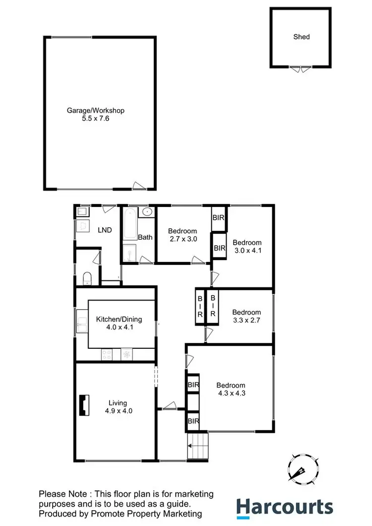 Floorplan of Homely house listing, 30 East Derwent Highway, Rose Bay TAS 7015