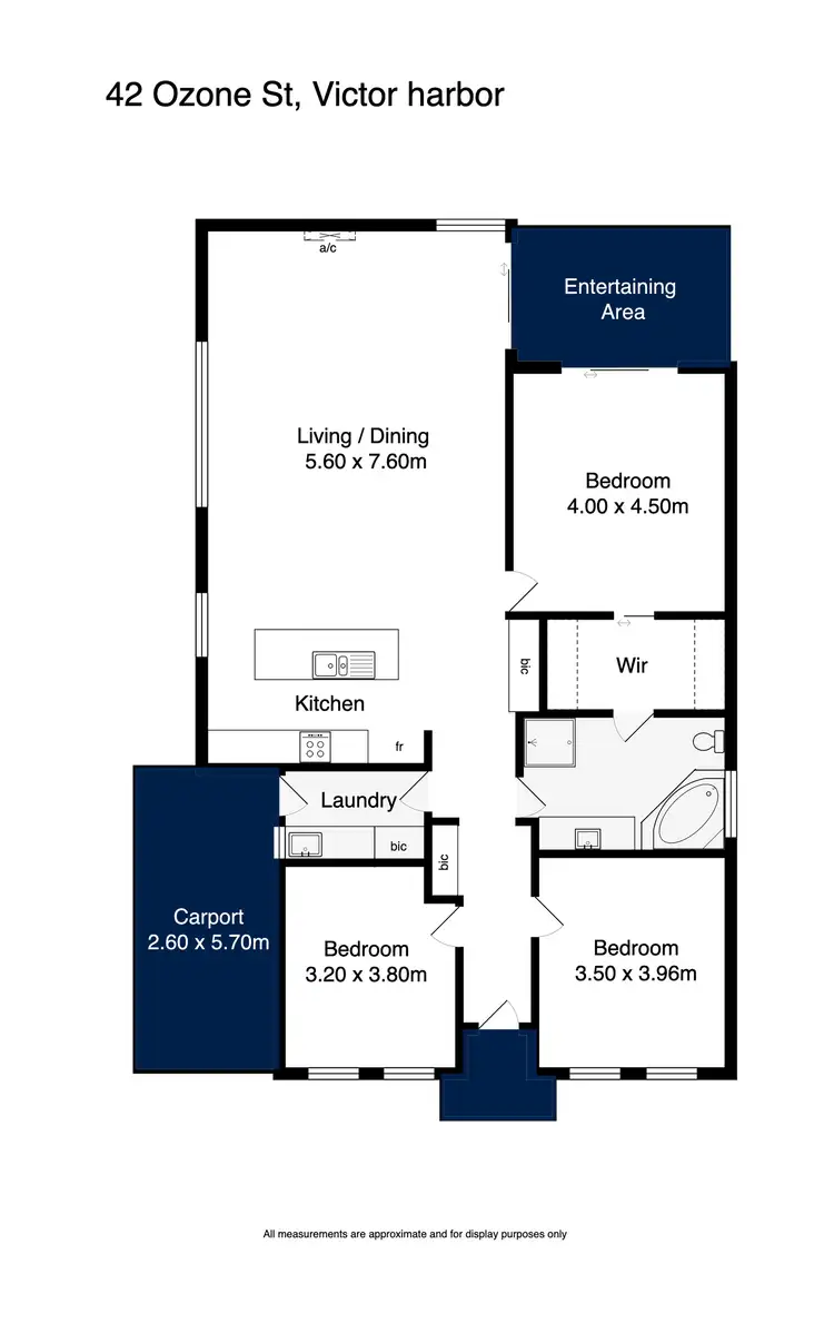 Floorplan of Homely house listing, 42 Ozone Street, Victor Harbor SA 5211