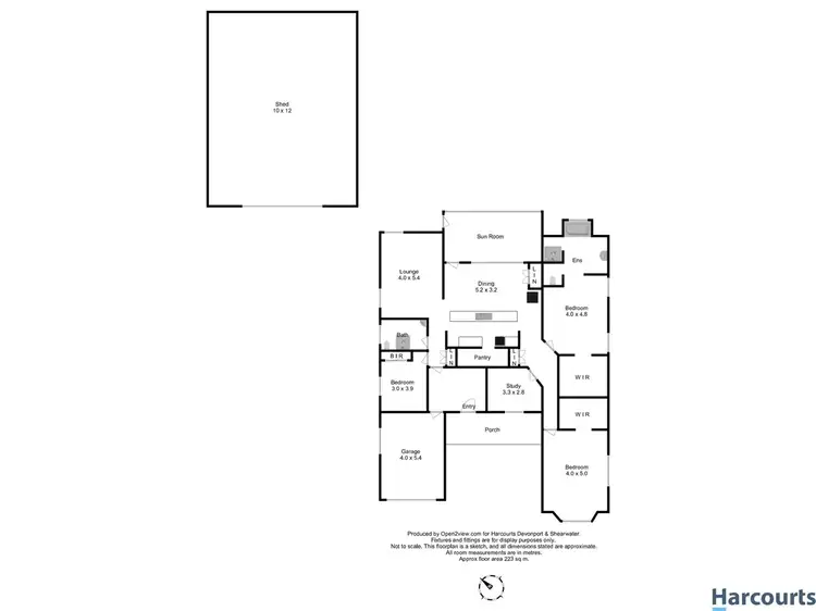 Floorplan of Homely house listing, 201 Main Street, Sheffield TAS 7306
