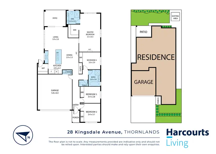 Floorplan of Homely house listing, 28 Kingsdale Avenue, Thornlands QLD 4164