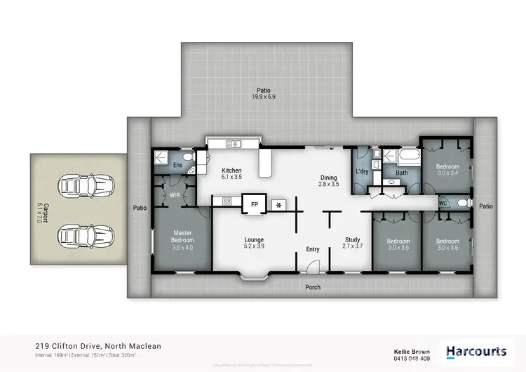 Floorplan of Homely house listing, 219 Clifton, North Maclean QLD 4280