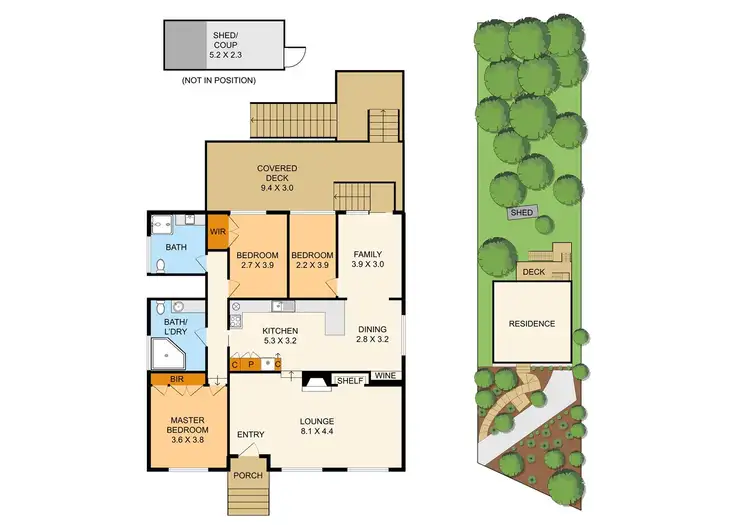 Floorplan of Homely house listing, 49 Mercia Avenue, The Basin VIC 3154