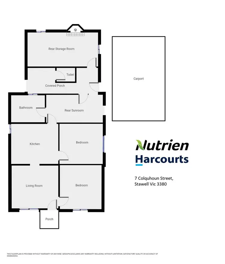 Floorplan of Homely house listing, 7 Colquhoun Street, Stawell VIC 3380
