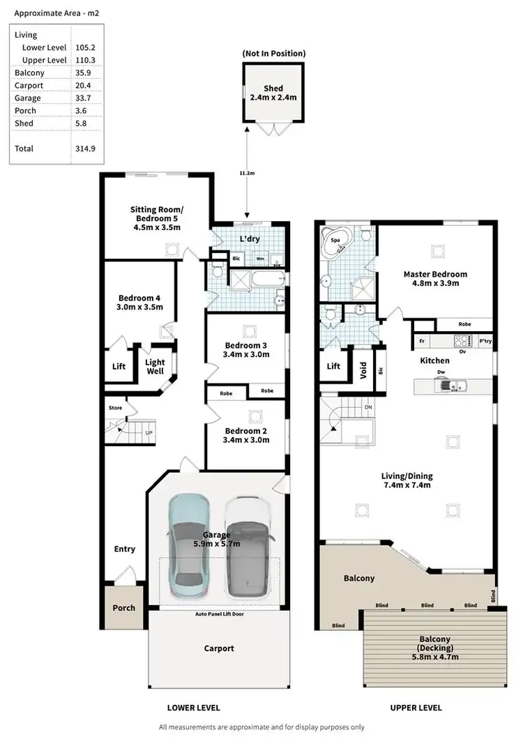 Floorplan of Homely house listing, 46A Esplanade, Port Willunga SA 5173
