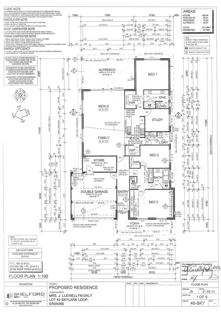 Floorplan of Homely house listing, 36 Skylark Loop, Erskine WA 6210
