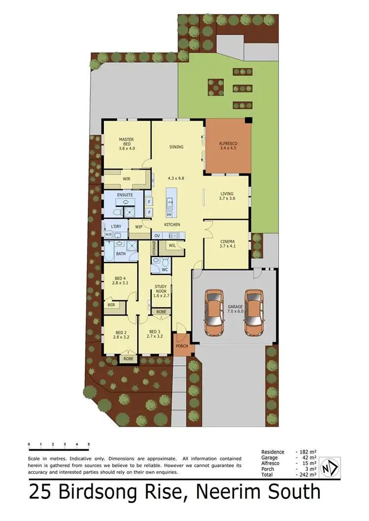 Floorplan of Homely house listing, 25 Birdsong Rise, Neerim South VIC 3831