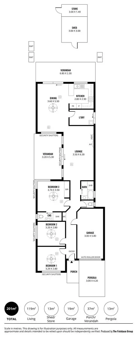 Floorplan of Homely house listing, 27 East Street, Hectorville SA 5073