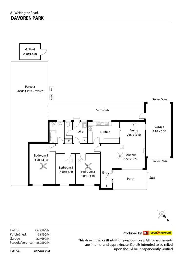 Floorplan of Homely house listing, 81 Whitington Road, Davoren Park SA 5113