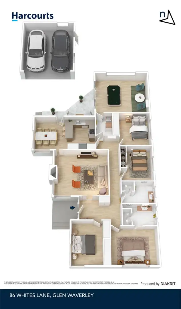 Floorplan of Homely house listing, 86 Whites Lane, Glen Waverley VIC 3150